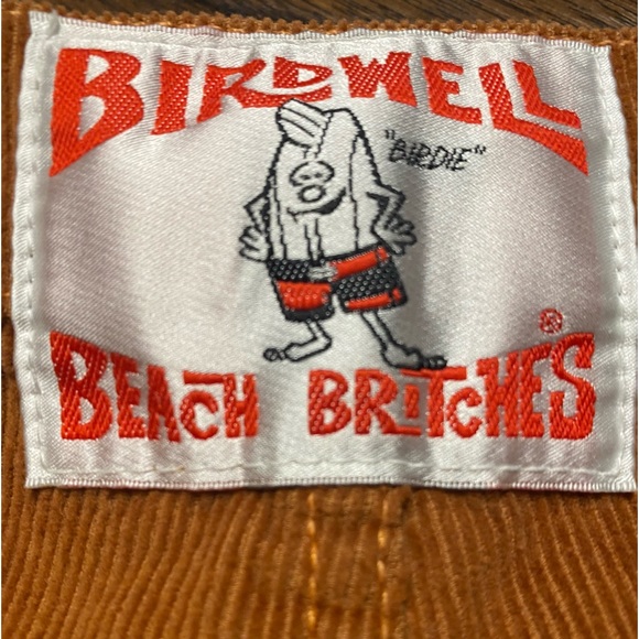 CLASSIC BIRDWELL BEACH BRITCHES SZ.32 BURNT ORANGE CORDUROY SHORTS R/$150 - Picture 13 of 16